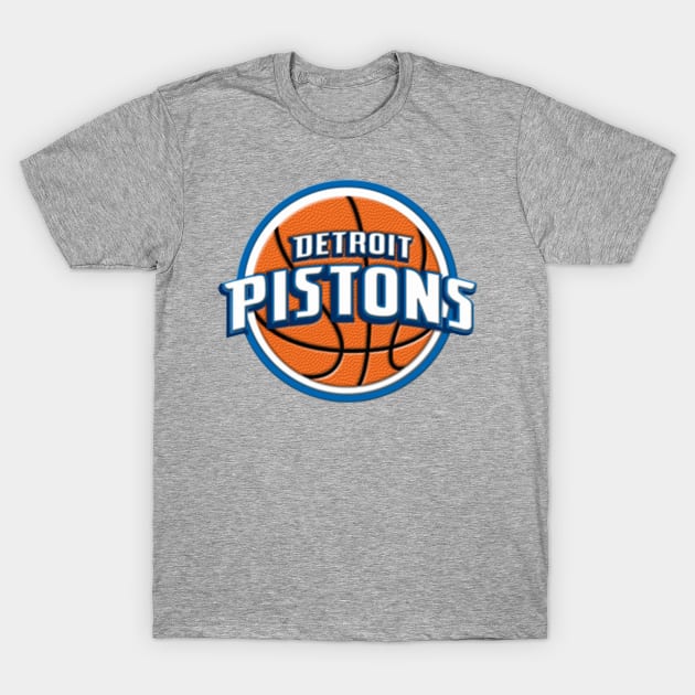 Old Detroit Pistons T-Shirt by Angel.United.Nation